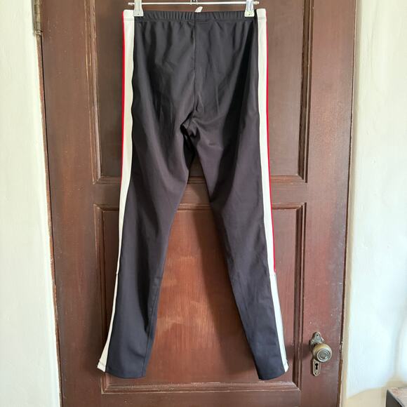 FREE PEOPLE | Black and red FP Movement Side Stripe Zip Ankle leggings - Small - Picture 3 of 7